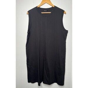 NWT ATM Anthony Thomas Melilo Sleeveless Black Mini Dress Women's XL Casual